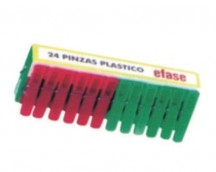 4550-PACK 24 PINZAS DE TENDER (PLASTICO)