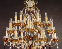 Lámpara estilo Versalles